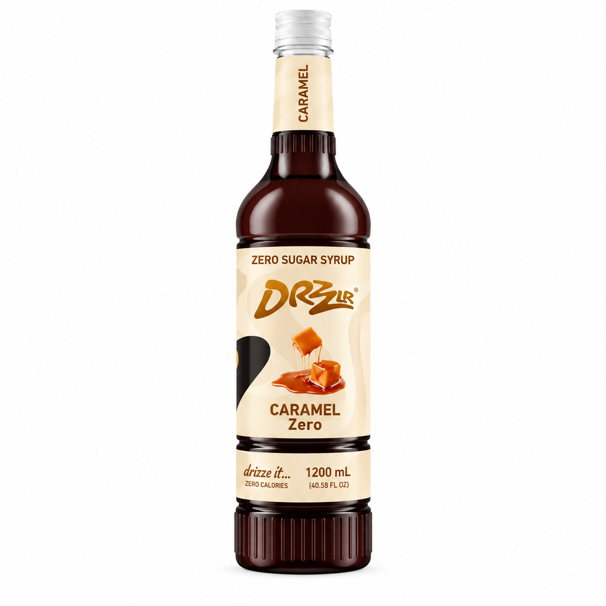 Drzzlr Caramel Zero sugar syrup - 1200 ml