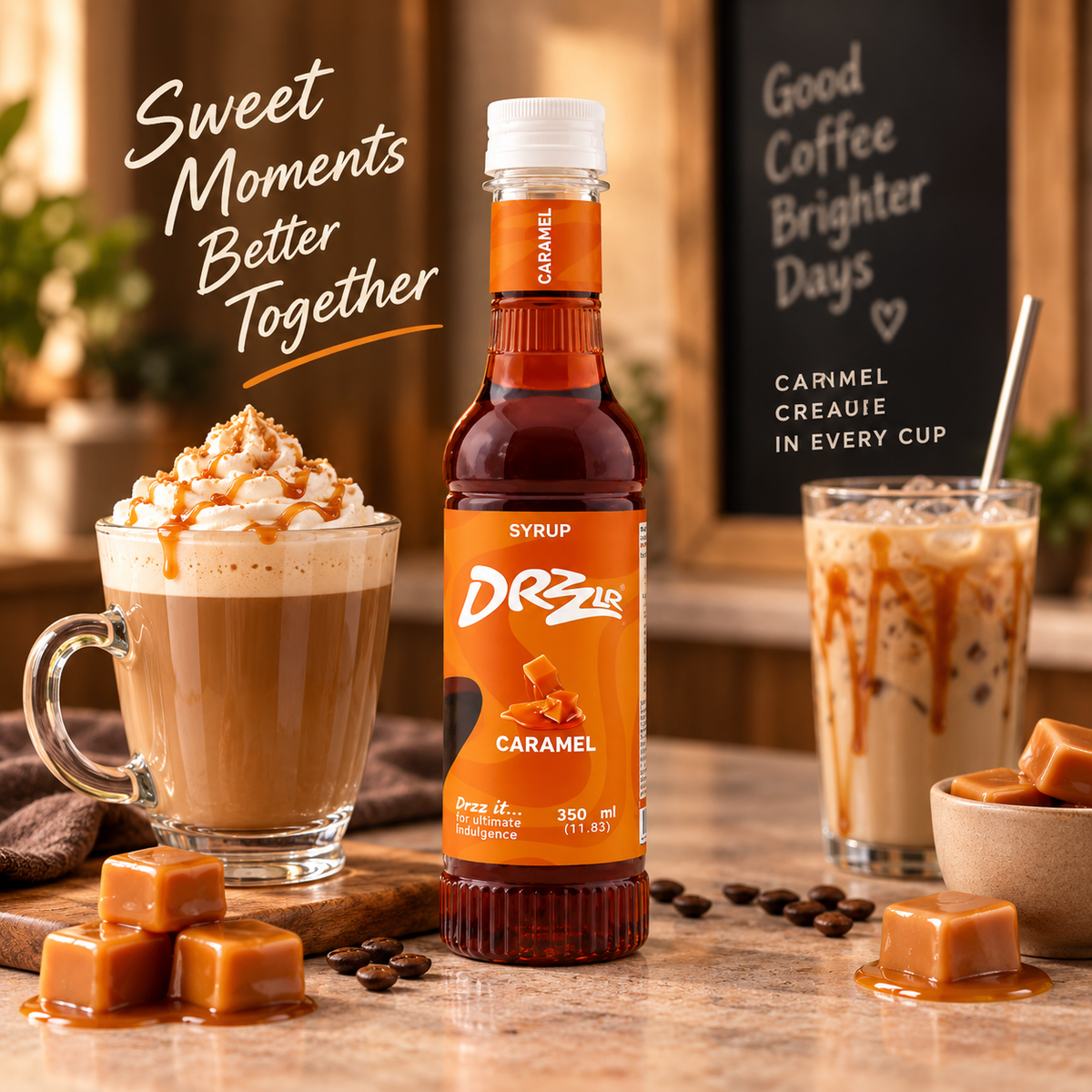 Drzzlr Caramel syrup - 350 ml