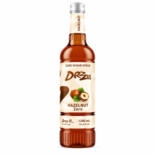 Drzzlr Hazelnut Zero Sugar syrup - 1200 ml