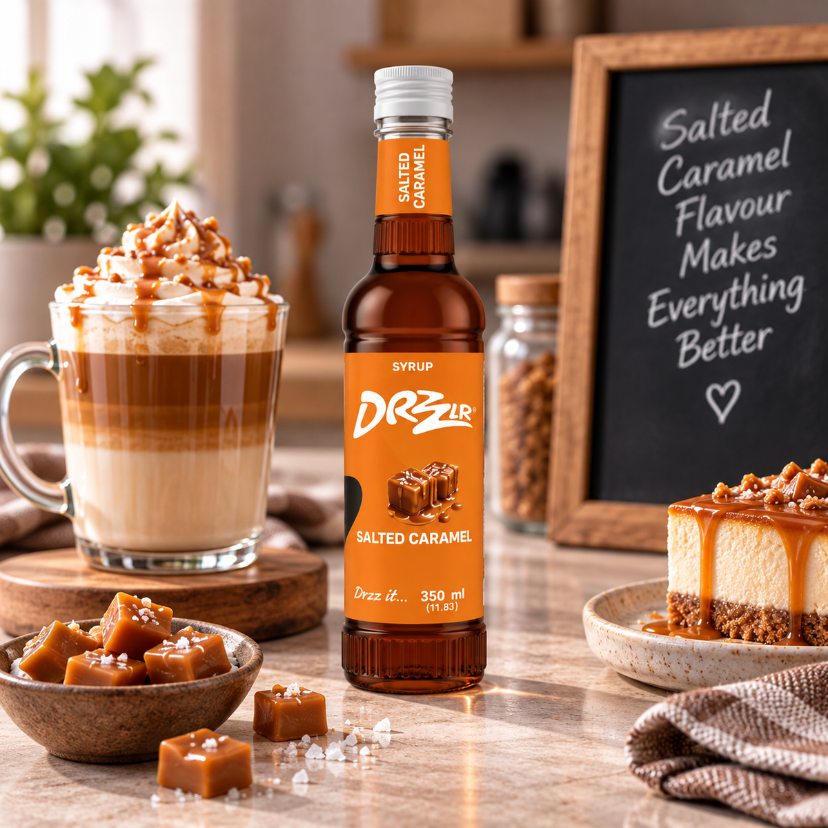 Drzzlr Salted Carmel syrup - 350 ml