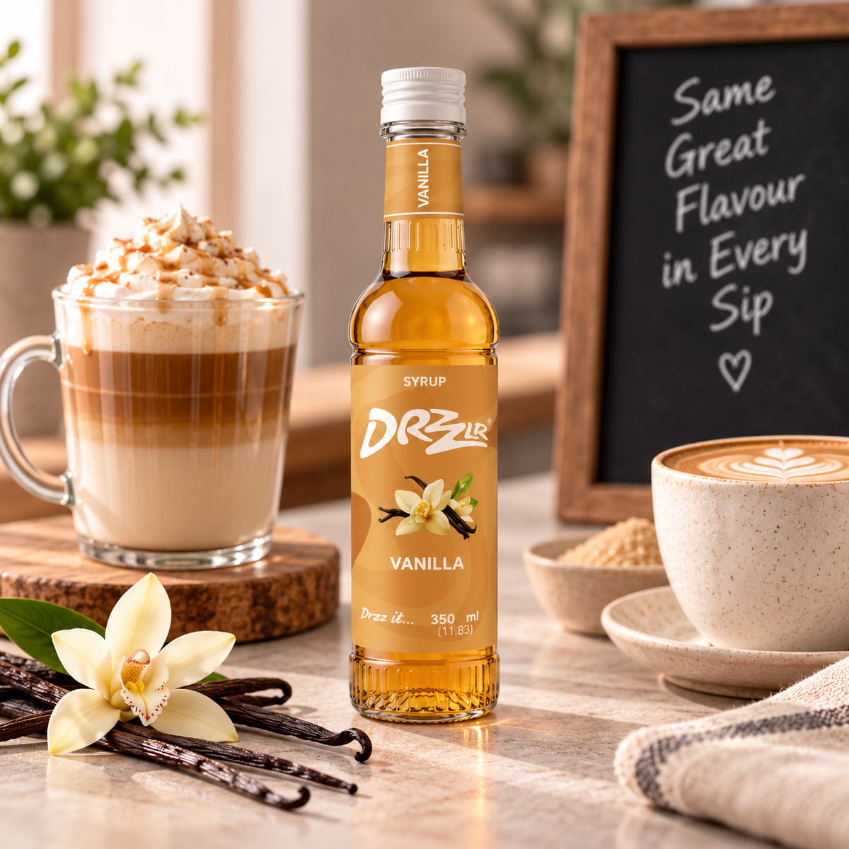 Drzzlr Vanilla syrup - 350 ml