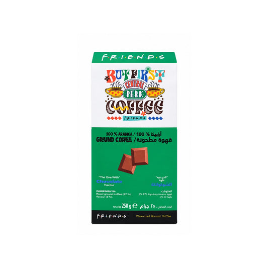 Friends Espresso Ground Coffee - Chocolate Flavor - 250g