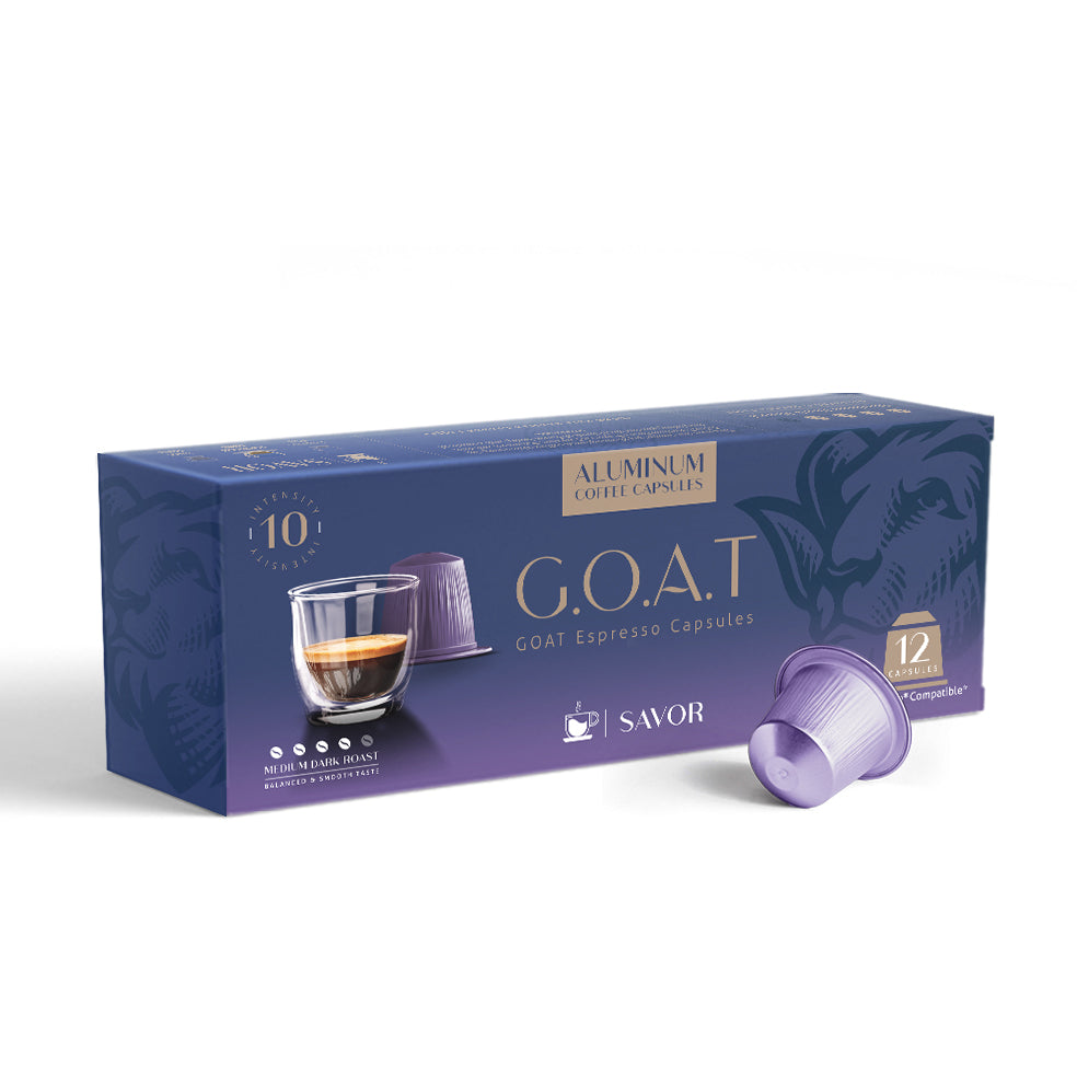 GOAT - Savor - Nespresso Compatible - 12 Capsules