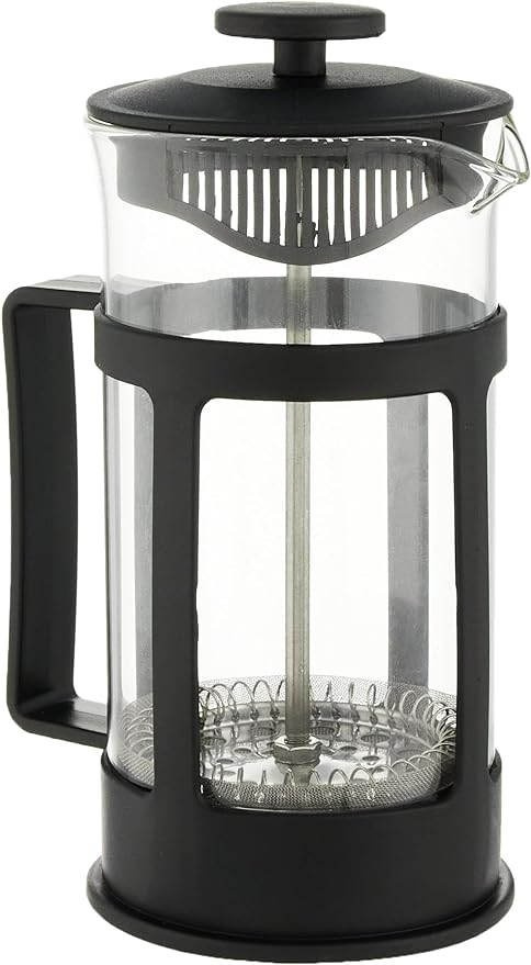 TMH Glass French Press Podium (Black) -600 ml