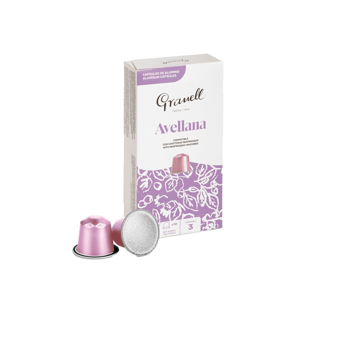 Granell  Avellana Nespresso compatible - Hazelnut - 10 Capsules
