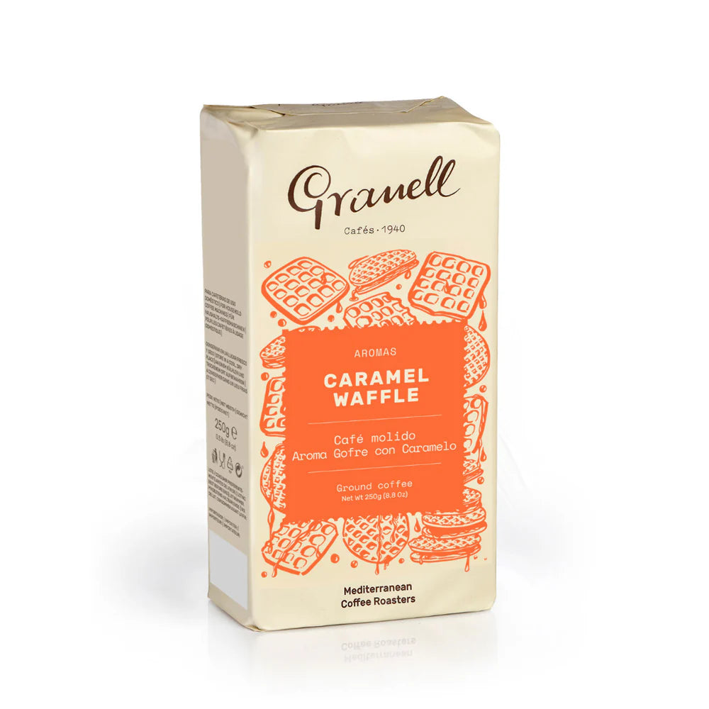 Granell Espresso Ground Coffee  - Caramel Waffle - 250g
