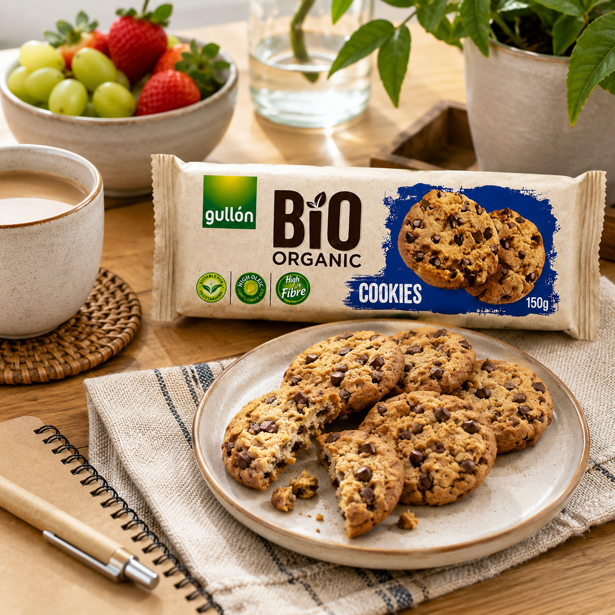Gullón Bio Organic Cookies - 150 gm