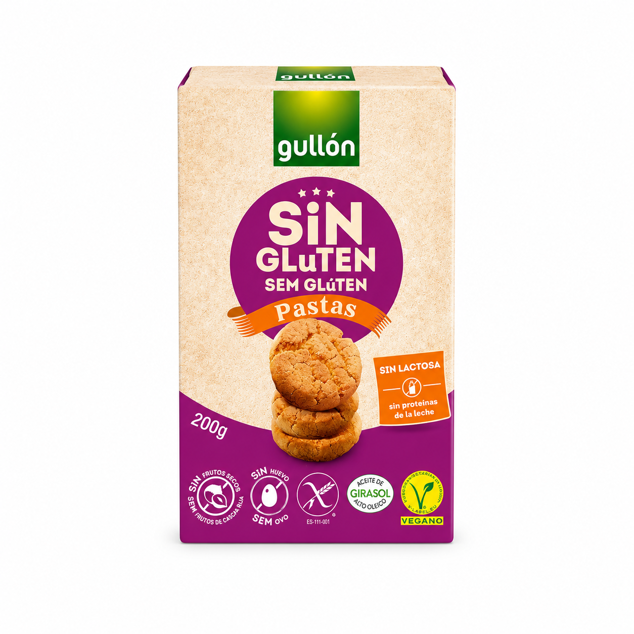 Gullón Gluten-Free Pastas Biscuits – 200 gm