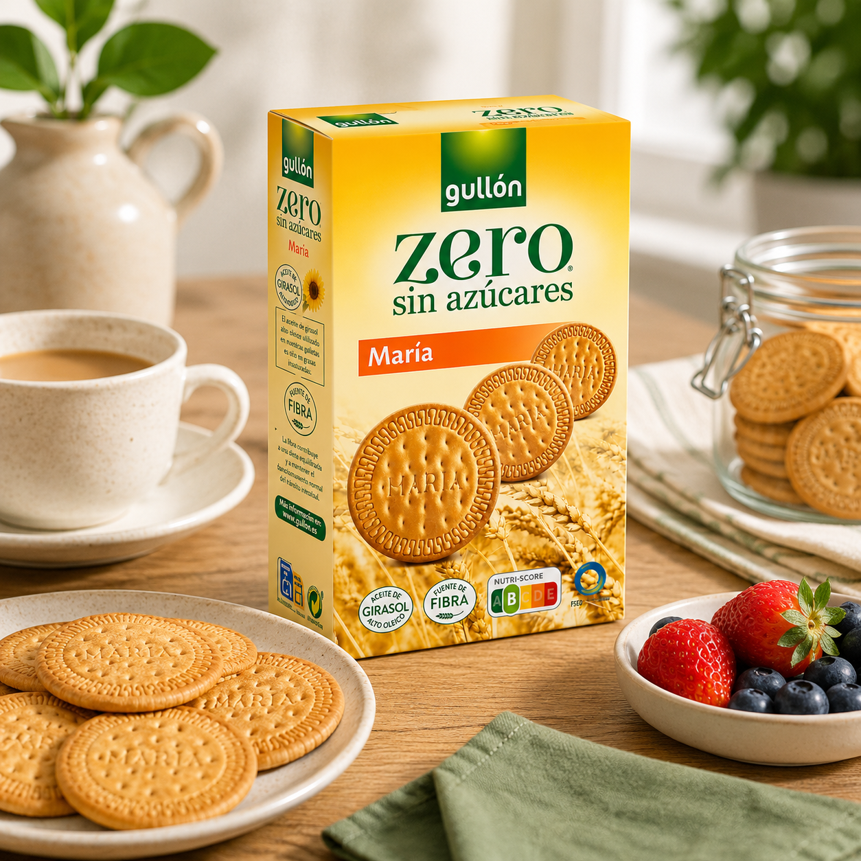 Gullon Maria Sugar free Biscuits - 400 gm