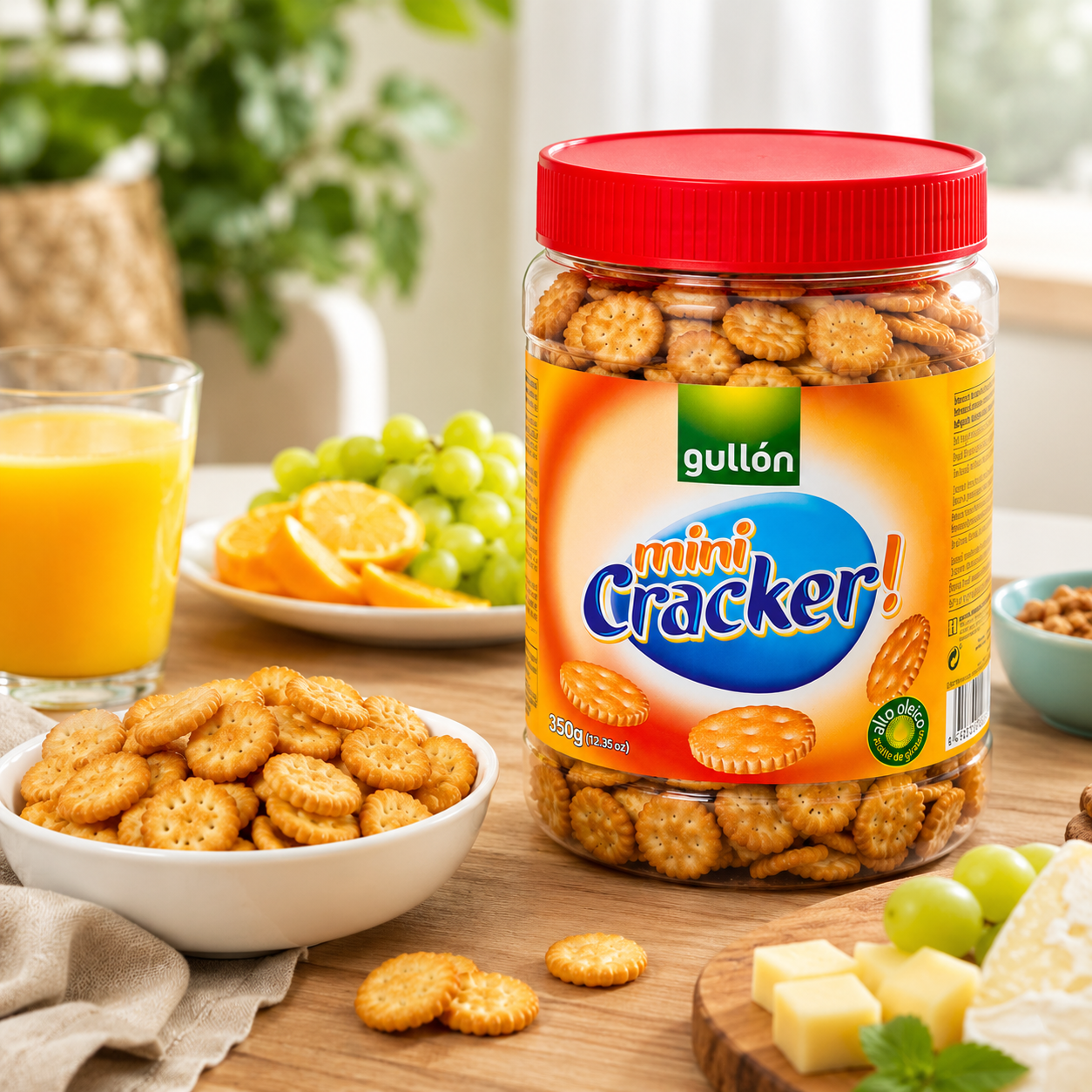 Gullon Mini Crackers - 350 gm