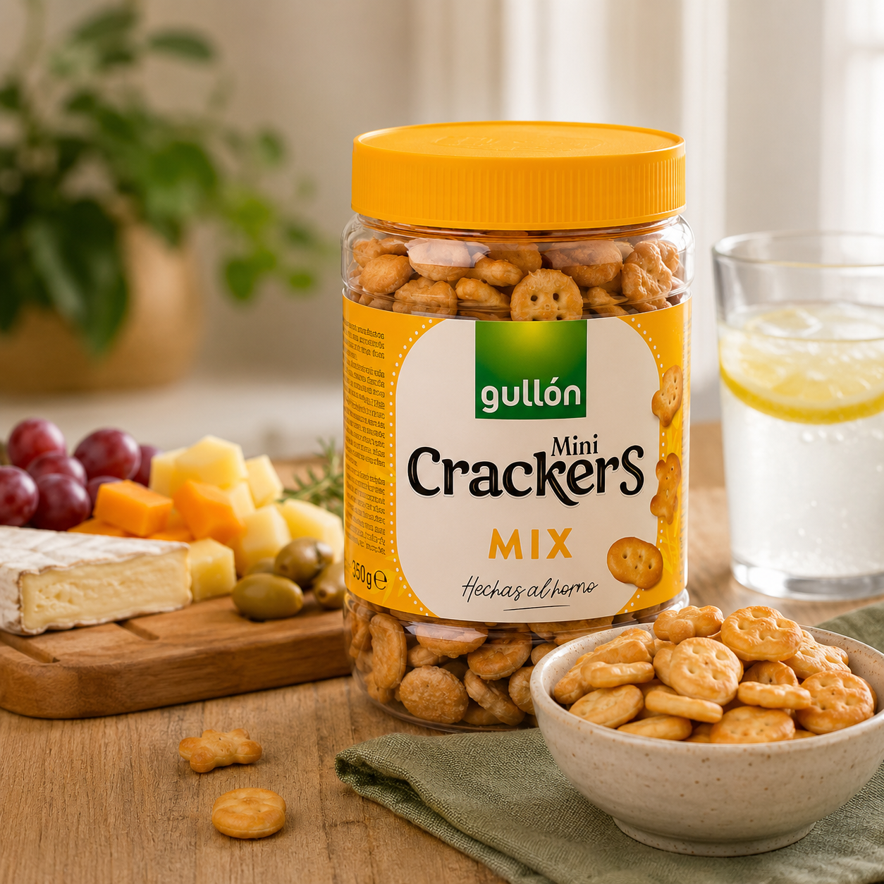Gullon Mini Mix Crackers - 350 gm