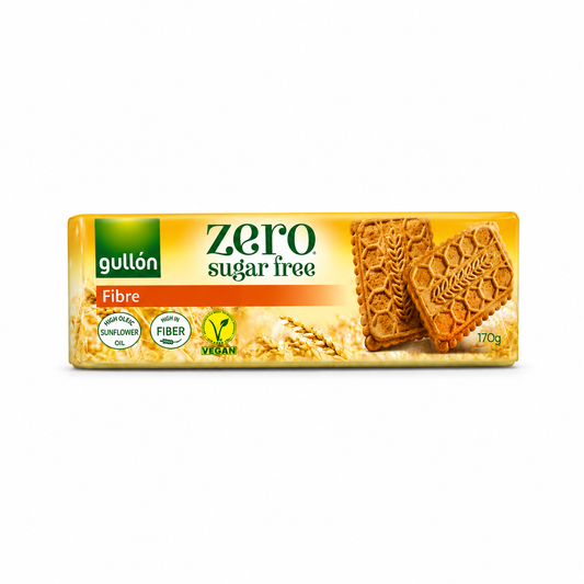Gullón Zero Sugar Free Fibre Biscuits - 170 gm