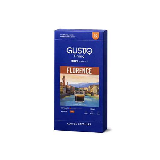 Gusto Primo Florence – Nespresso® Compatible- 10 Capsules