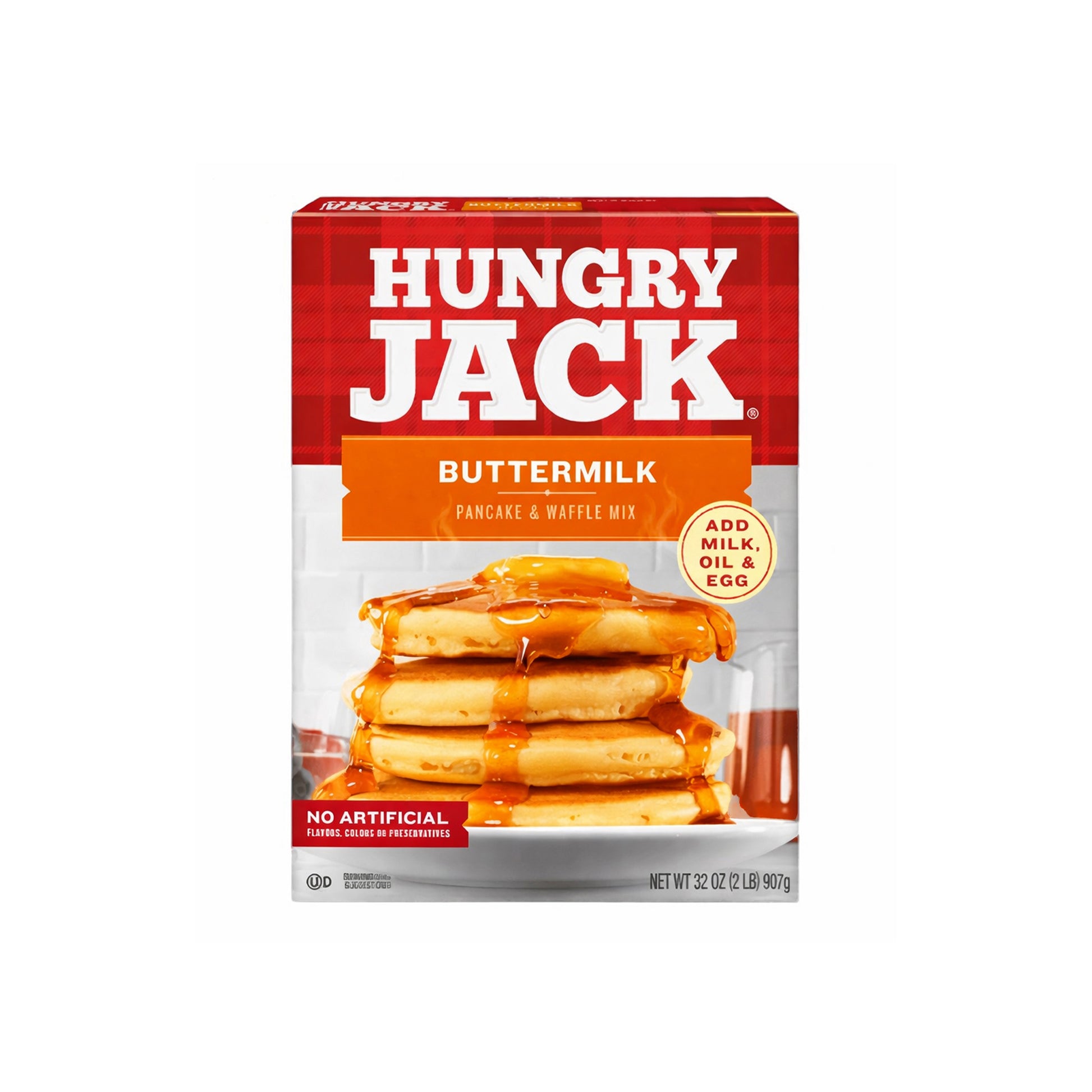 Hungry Jack Buttermilk Pancake & Waffle Mix - 907 g - Default Title - Image 1 | Handmade in Egypt