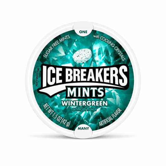 Ice Breakers Mints Wintergreen – Sugar Free Mints - 42 gm