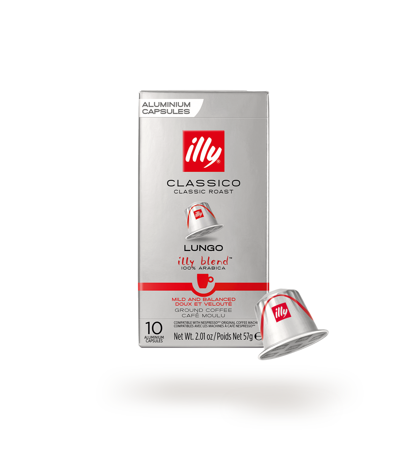 Illy Classico Lungo -10 Capsules