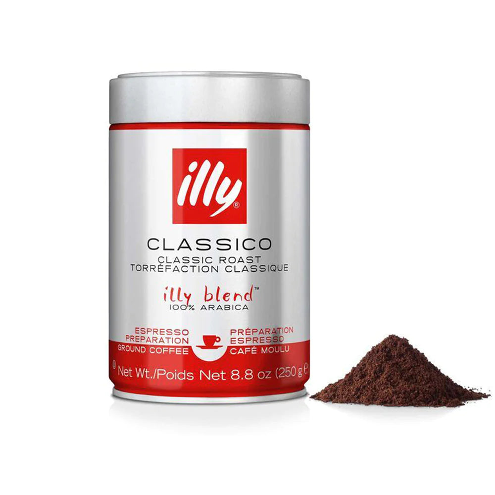 Illy Ground Coffee Espresso Classico -250 gm