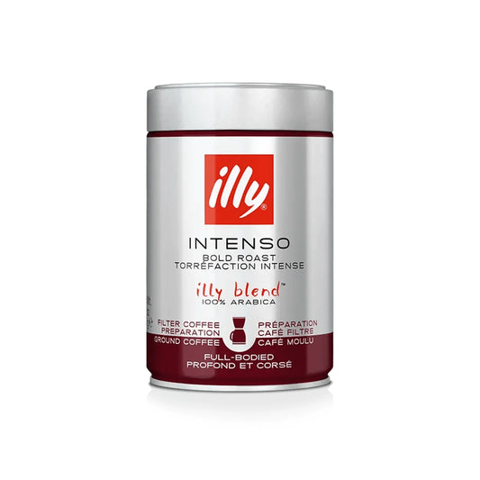 Illy Ground Coffee Moka Pot Preparation  -Intenso -250 gm
