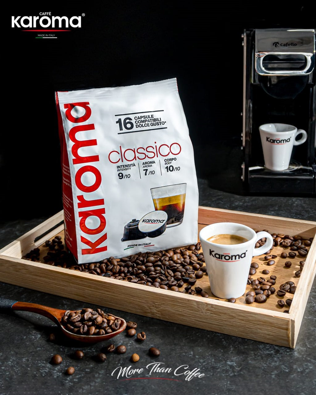 Karoma Dolce Gusto Classico -16 Capsules - Default Title - Image 2 | Handmade in Egypt