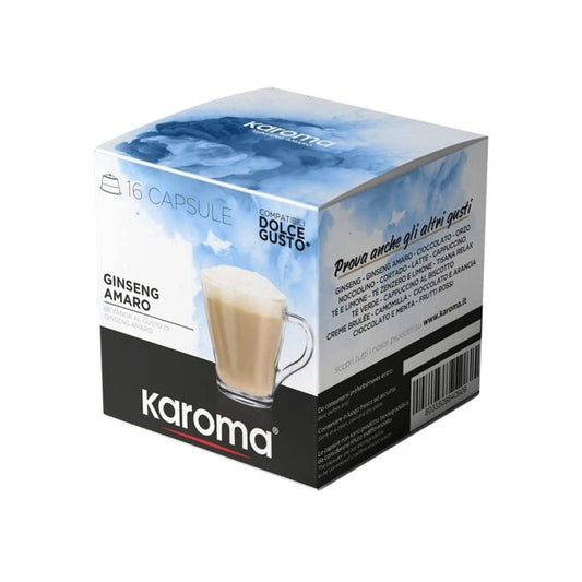 Karoma Dolce Gusto Ginseng Amaro -16 Capsules