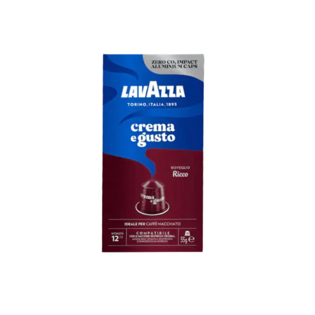 Lavazza Crema E Gusto (Risveglio Ricco) -10 Capsules