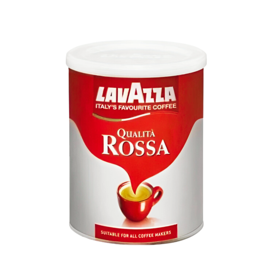 Lavazza Qualita Rossa ground Coffee -Tin 250 gm