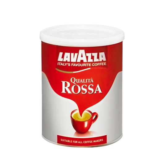 Lavazza Qualita Rossa ground Coffee -Tin 250 gm