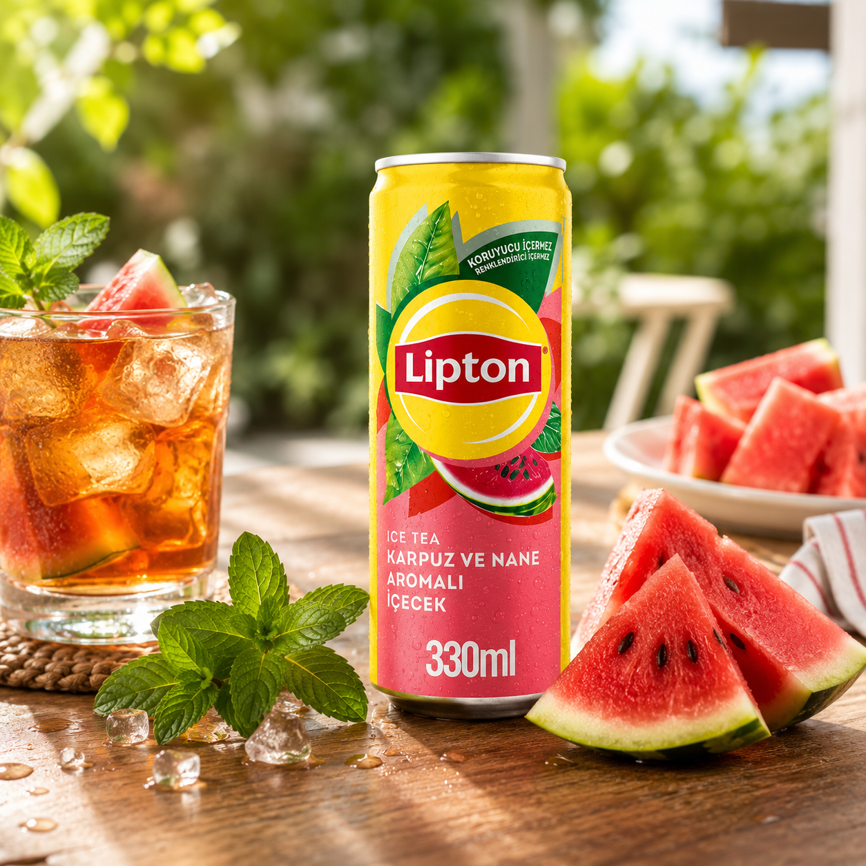 Lipton Ice Tea Watermelon & Mint –  330 ml