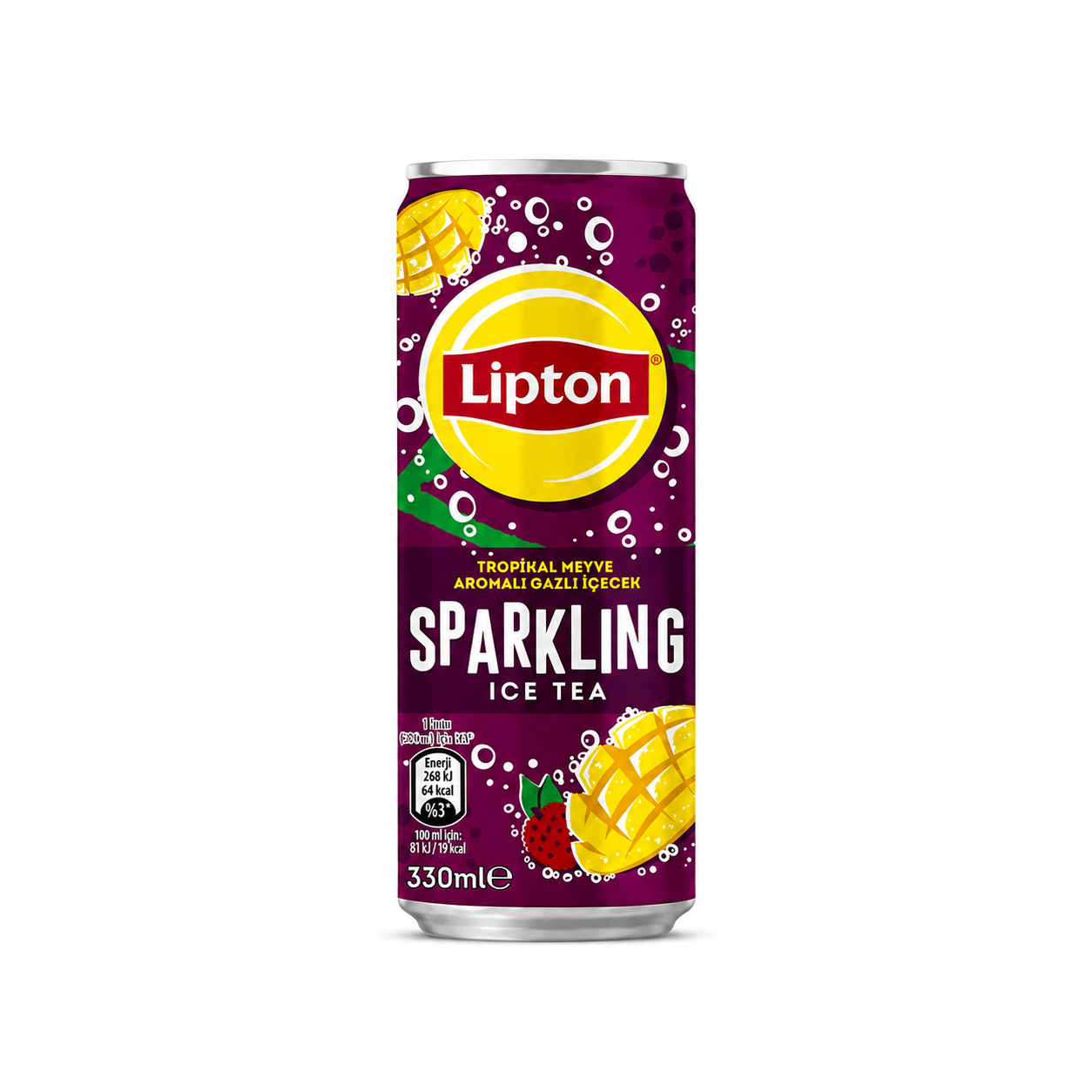 Lipton Sparkling Ice Tea Tropical Fruit – 330 ml
