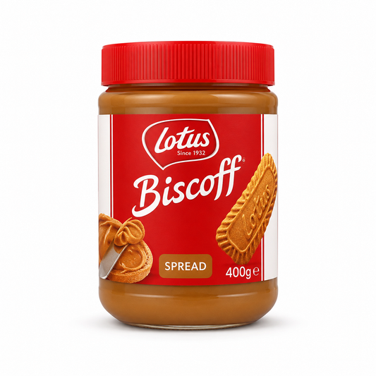 Lotus Biscoff Spread Creamy Cookie Butter – 400 gm