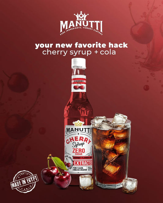 Manutti Cherry  Zero  Sugar - 350 ml