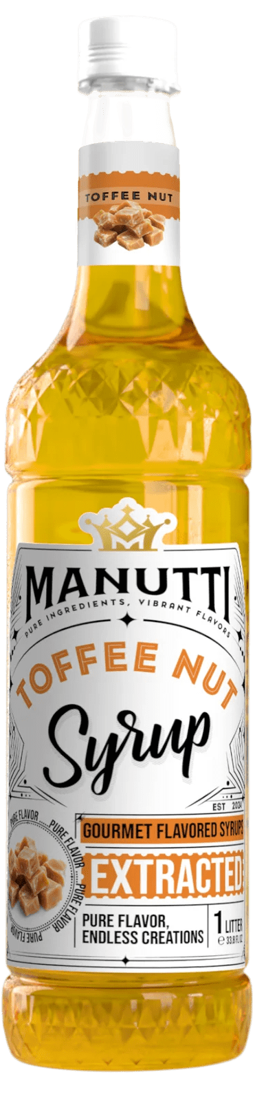 Manutti Toffee Nut  Syrup  -  1 L