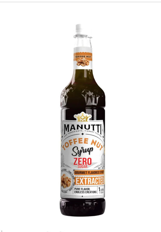 Manutti Toffee Nut Zero  Sugar -  1 L