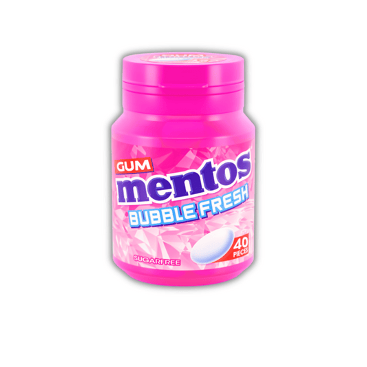 Mentos Bubble Fresh Gum - 40 Pieces