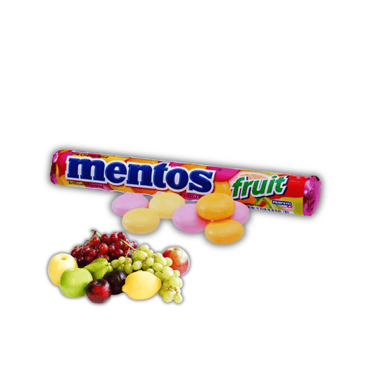 Mentos Chewy Dragees Fruit Flavor - 29 g