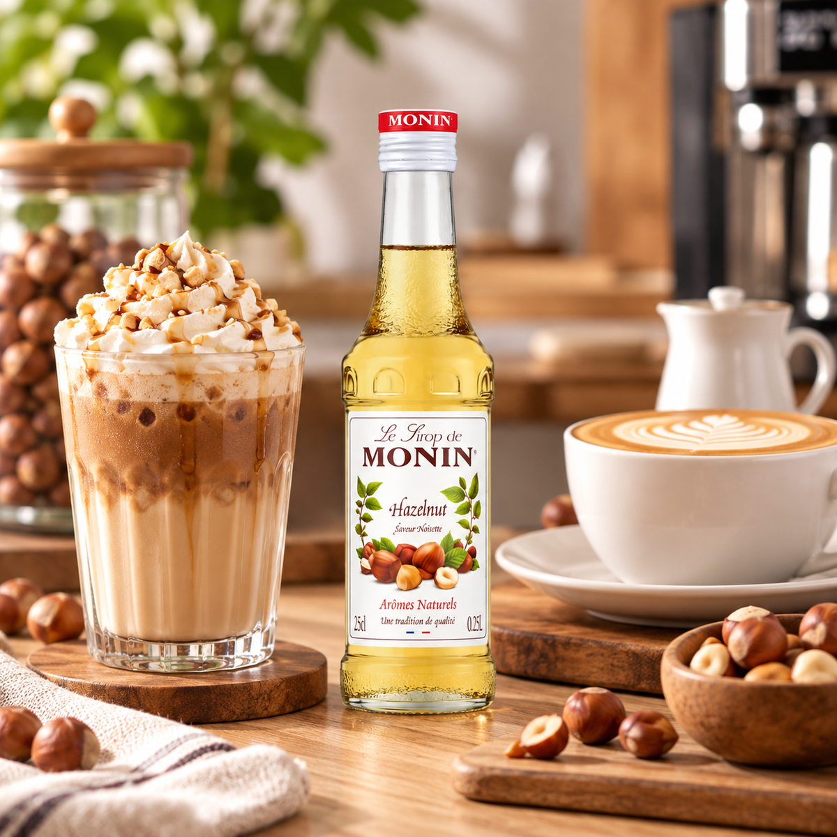 Monin Hazelnut Syrup -250 ml