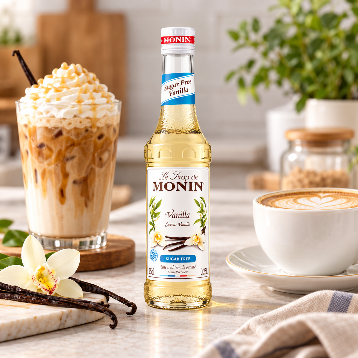 Monin Sugar Free Vanilla -250 ml