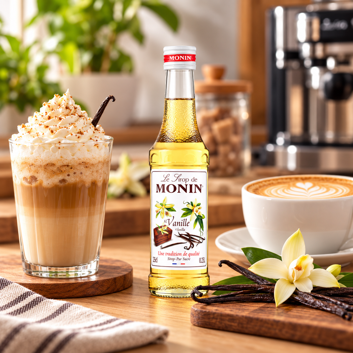 Monin Vanilla Syrup -250 ml