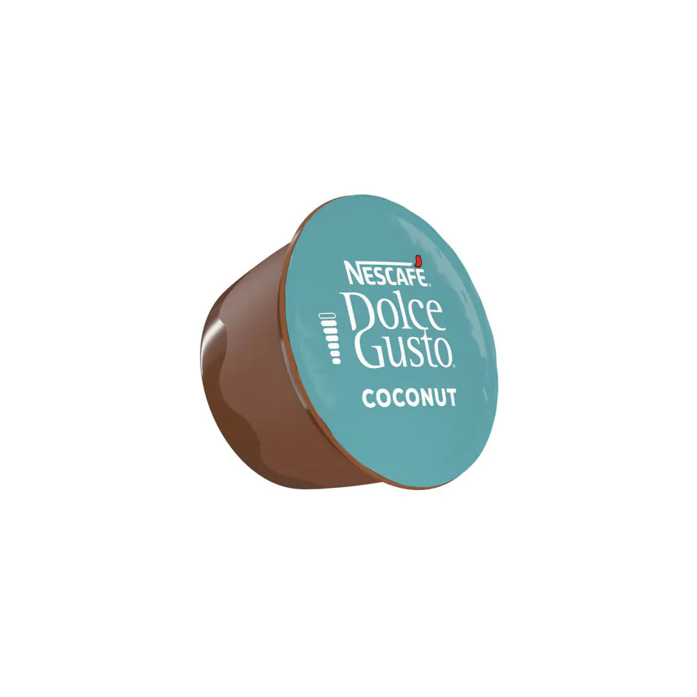 Nescafe Dolce Gusto Coconut Caffe Latte - Vegan -12 Capsules