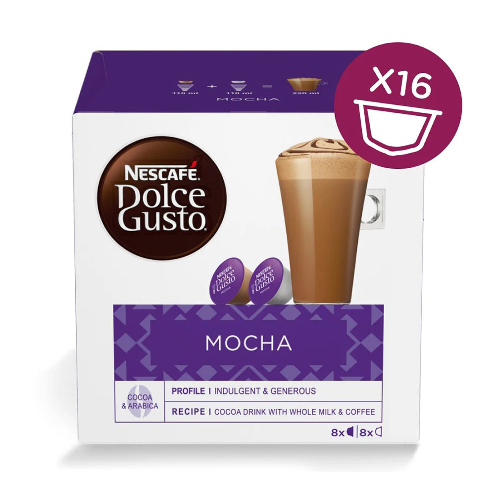 Nescafe Dolce Gusto Mocha -16 Capsules/8 Cups