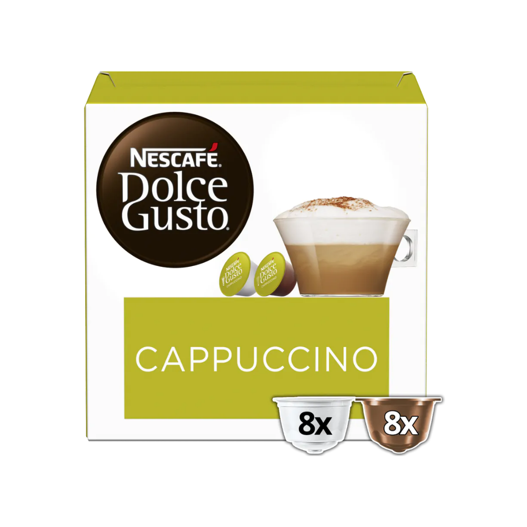 Nescafe Dolce Gusto Cappuccino -16 Capsules/8 Cups