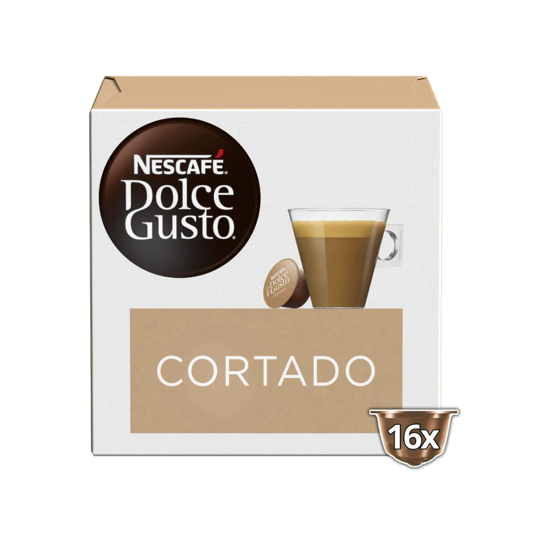 Nescafe Dolce Gusto Cortado (Espresso Macchiato) -16 Capsules