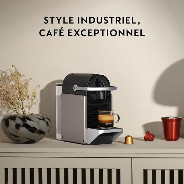 Nespresso Original Pixie Machine - Silver