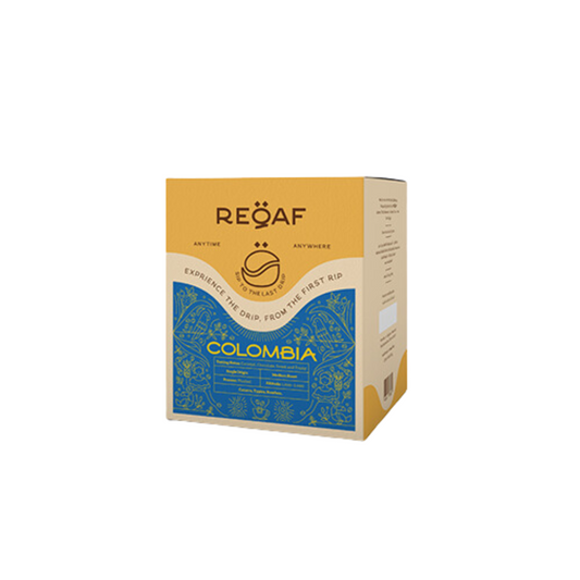 ReQaf Drip Coffee Bags Colombia - Box of 10