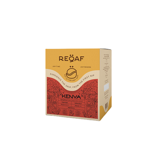 ReQaf Drip Coffee Bags Kenya - Box of 10