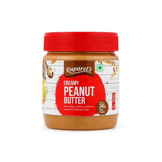 Ruparel's Creamy Peanut Butter - 340 gm