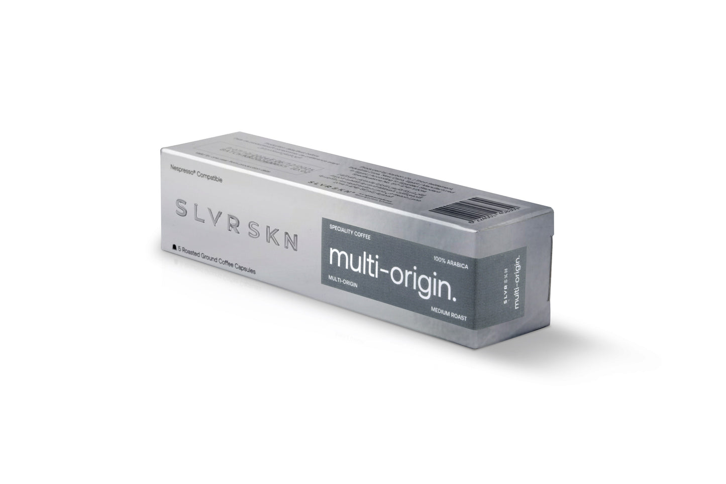 SLVRSKN  Nespresso compatible Multi-origin - 5 Capsules