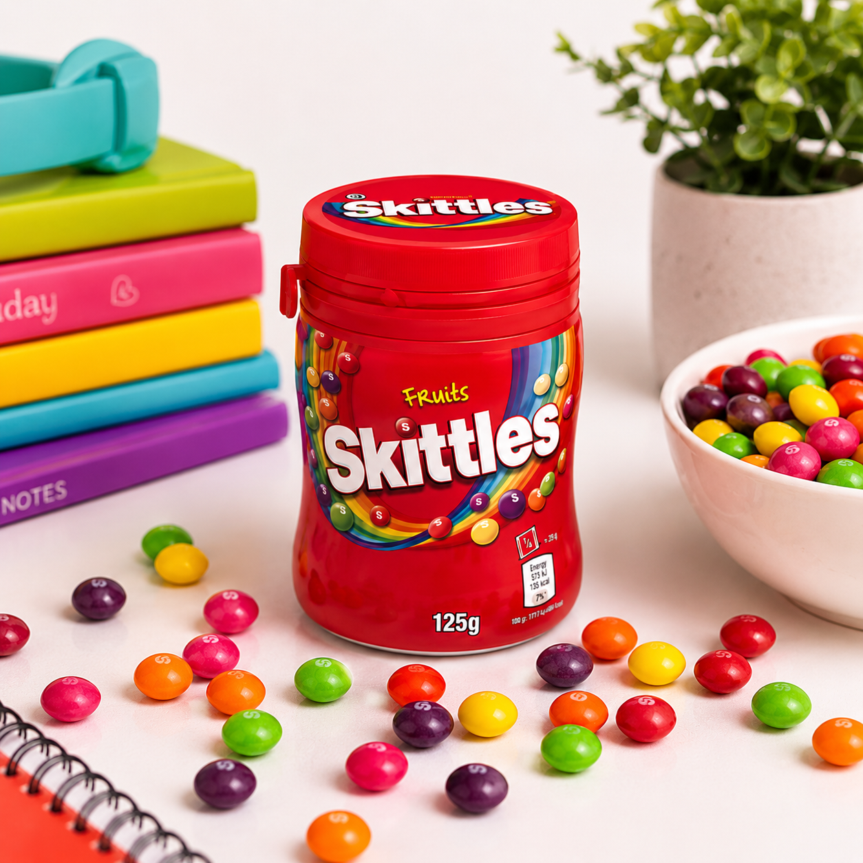 Skittles Fruits Bottle - 125 gm
