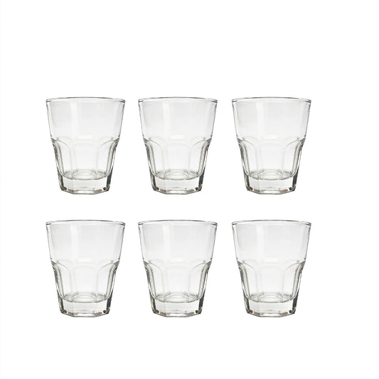 TMH Coffee Glass Cup - 142 ml (Pack of 6)