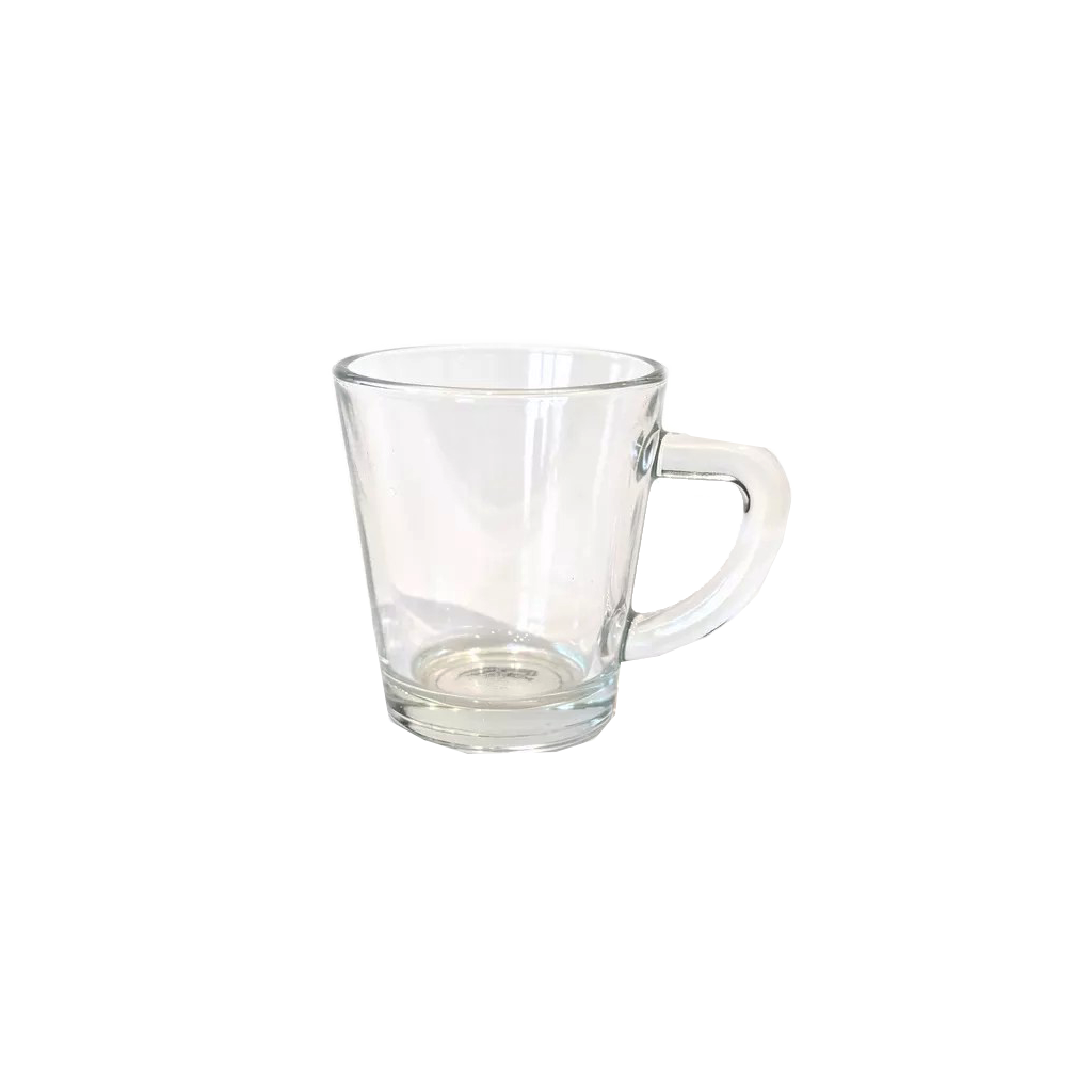 TMH Espresso Glass Cup with Handle -Double Shot - 45 ml